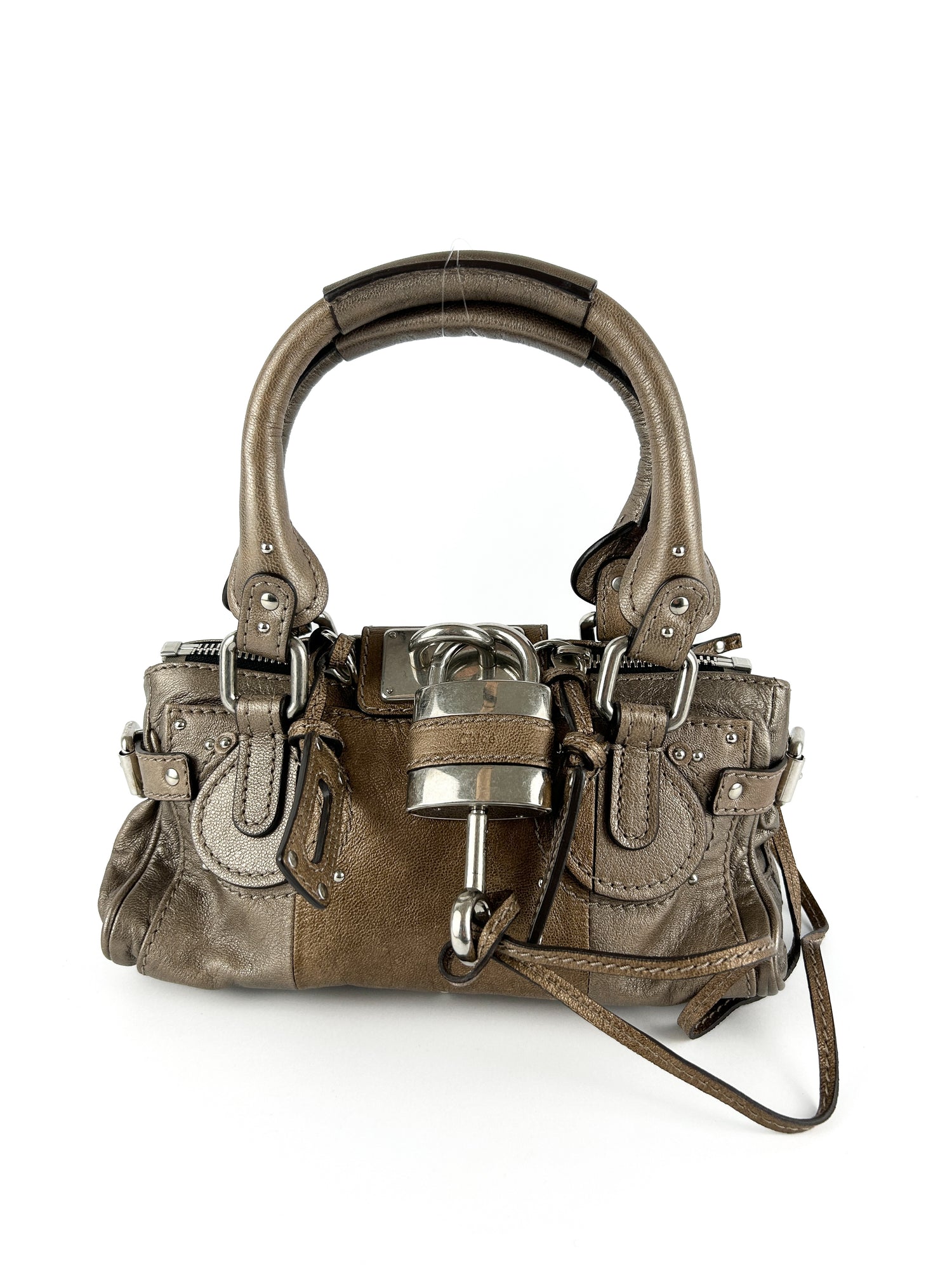 Chloe Paddington Bronze Mini Handbag (2008)