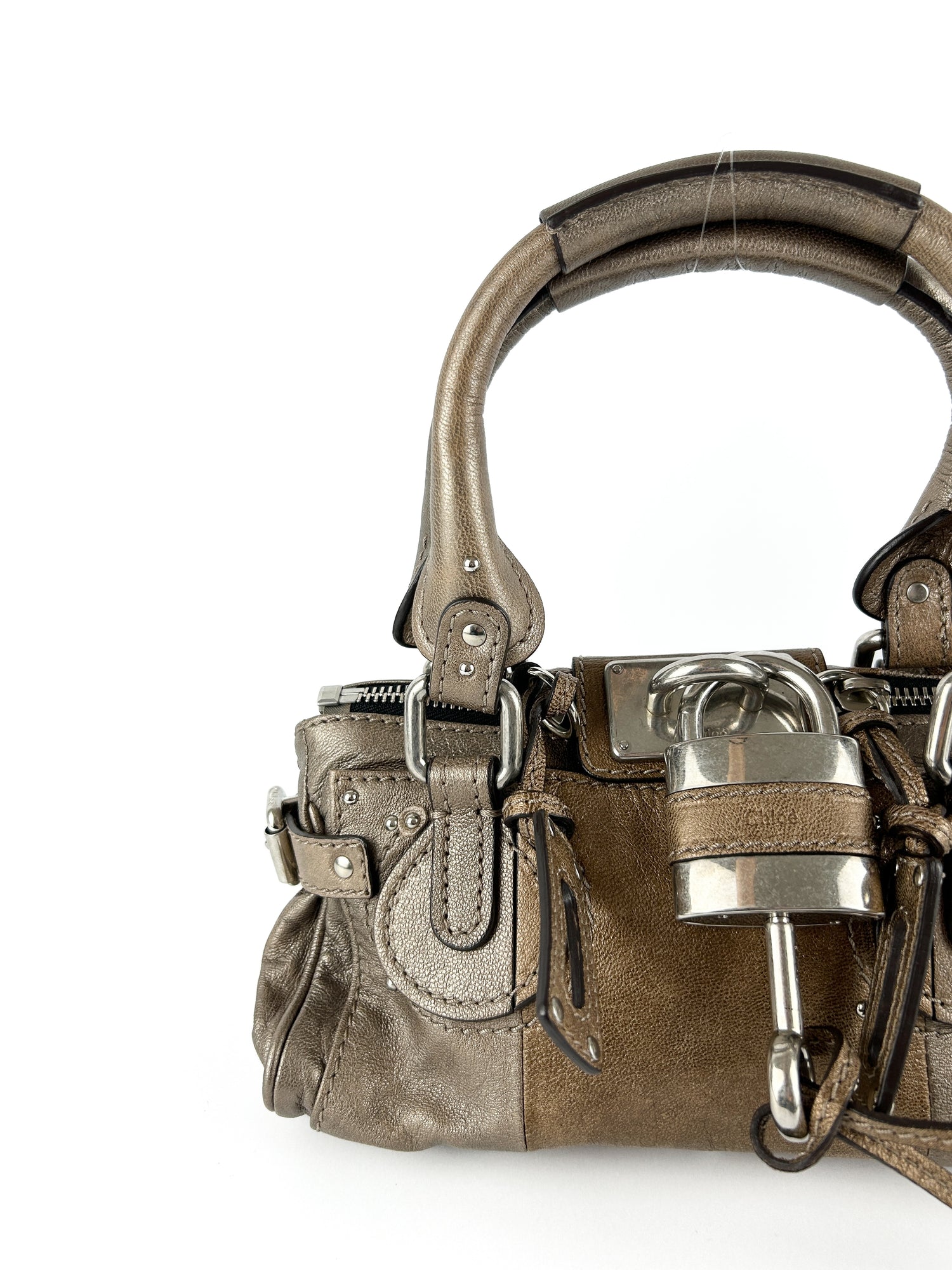Chloe Paddington Bronze Mini Handbag (2008)