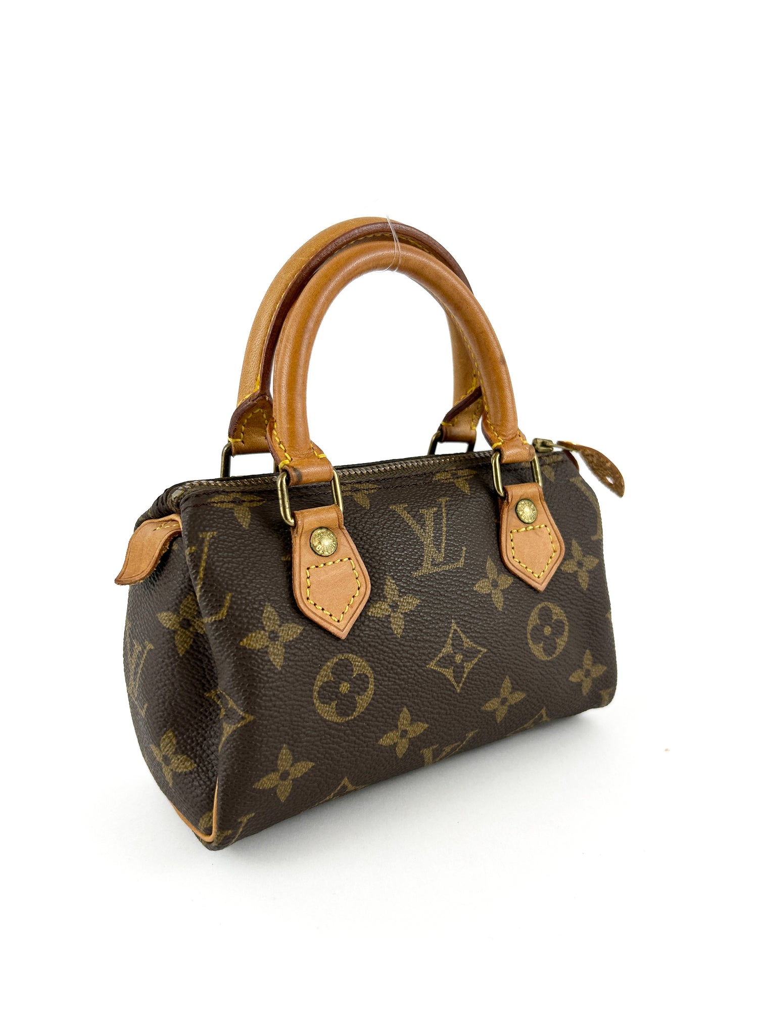 Vintage Louis Vuitton Nano Speedy Handbag (with extension strap)