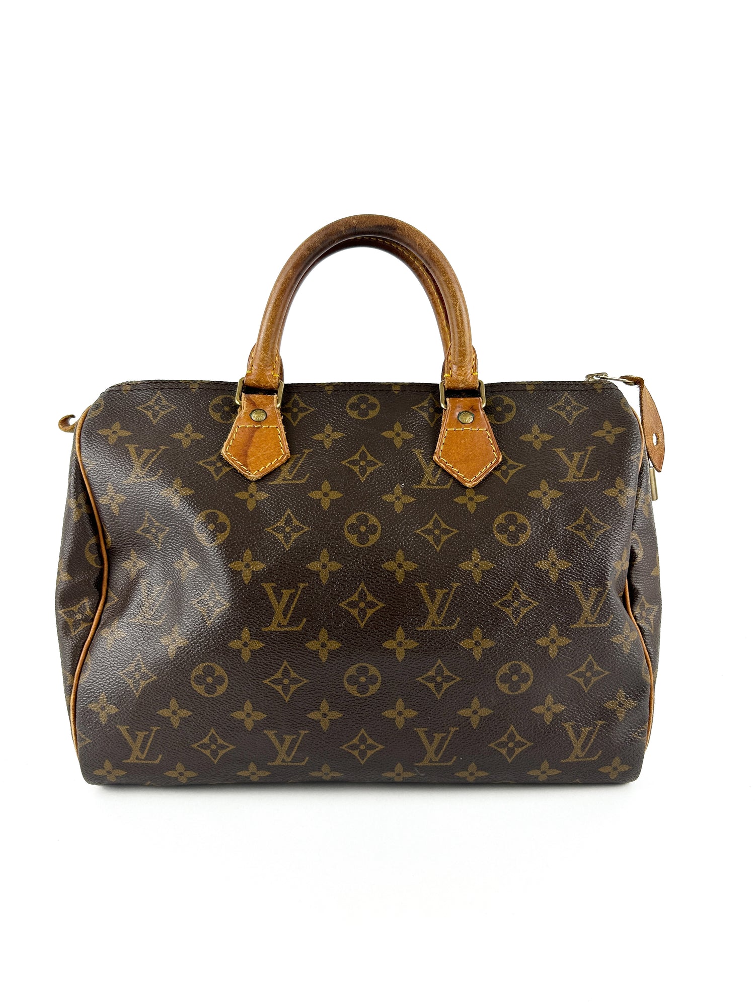 Vintage Louis Vuitton Speedy 30 (1991) with padlock