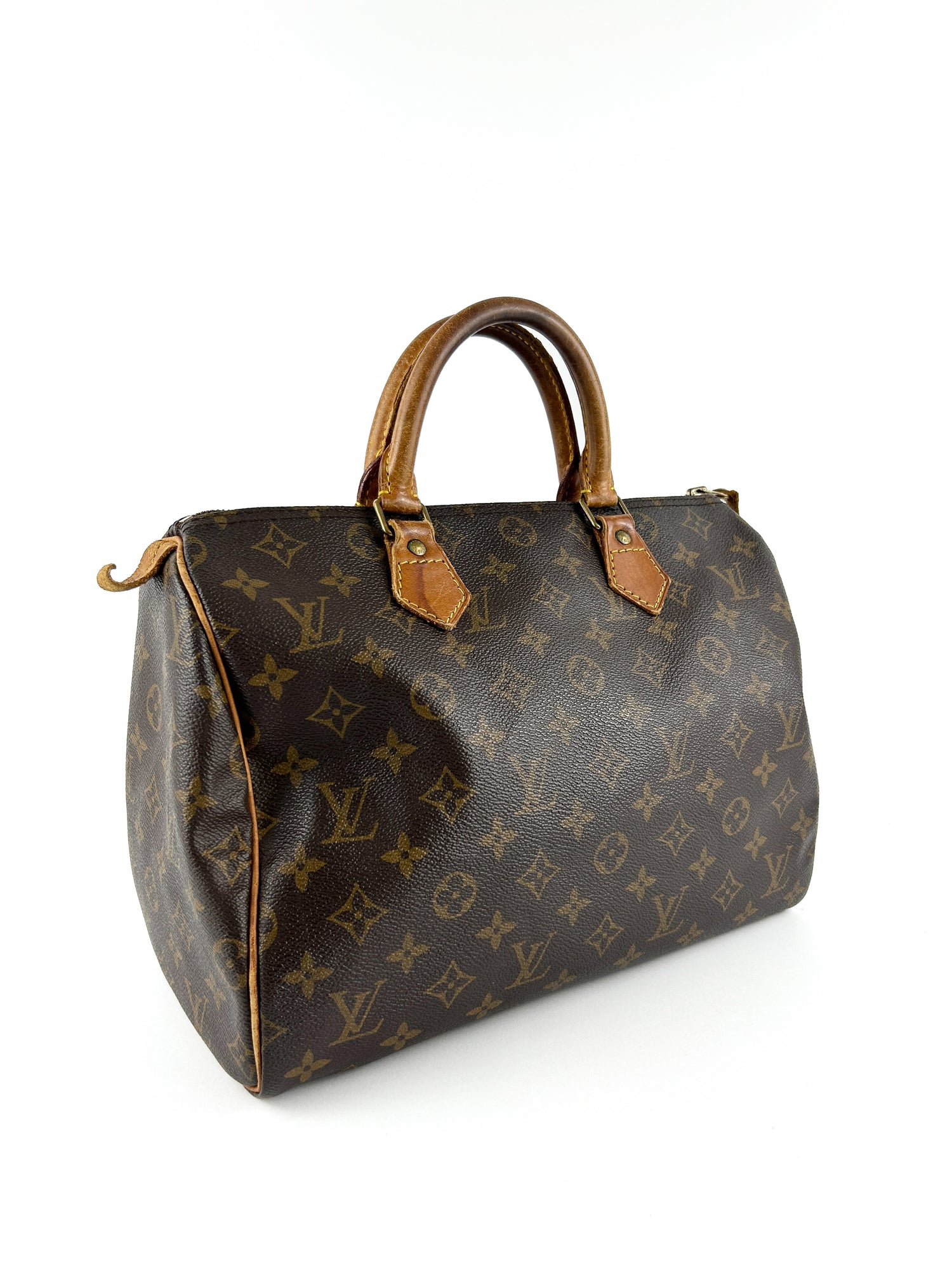 Vintage Louis Vuitton Speedy 30 (1991) with padlock