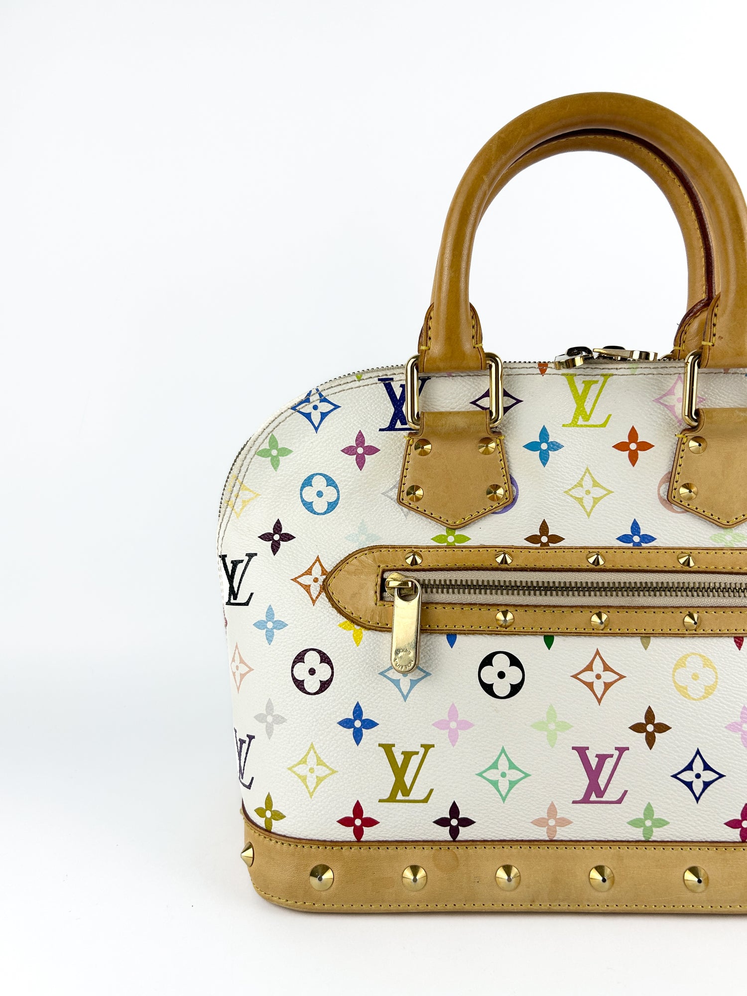 Vintage Louis Vuitton Takashi Murakami Alma Handbag (2000s)