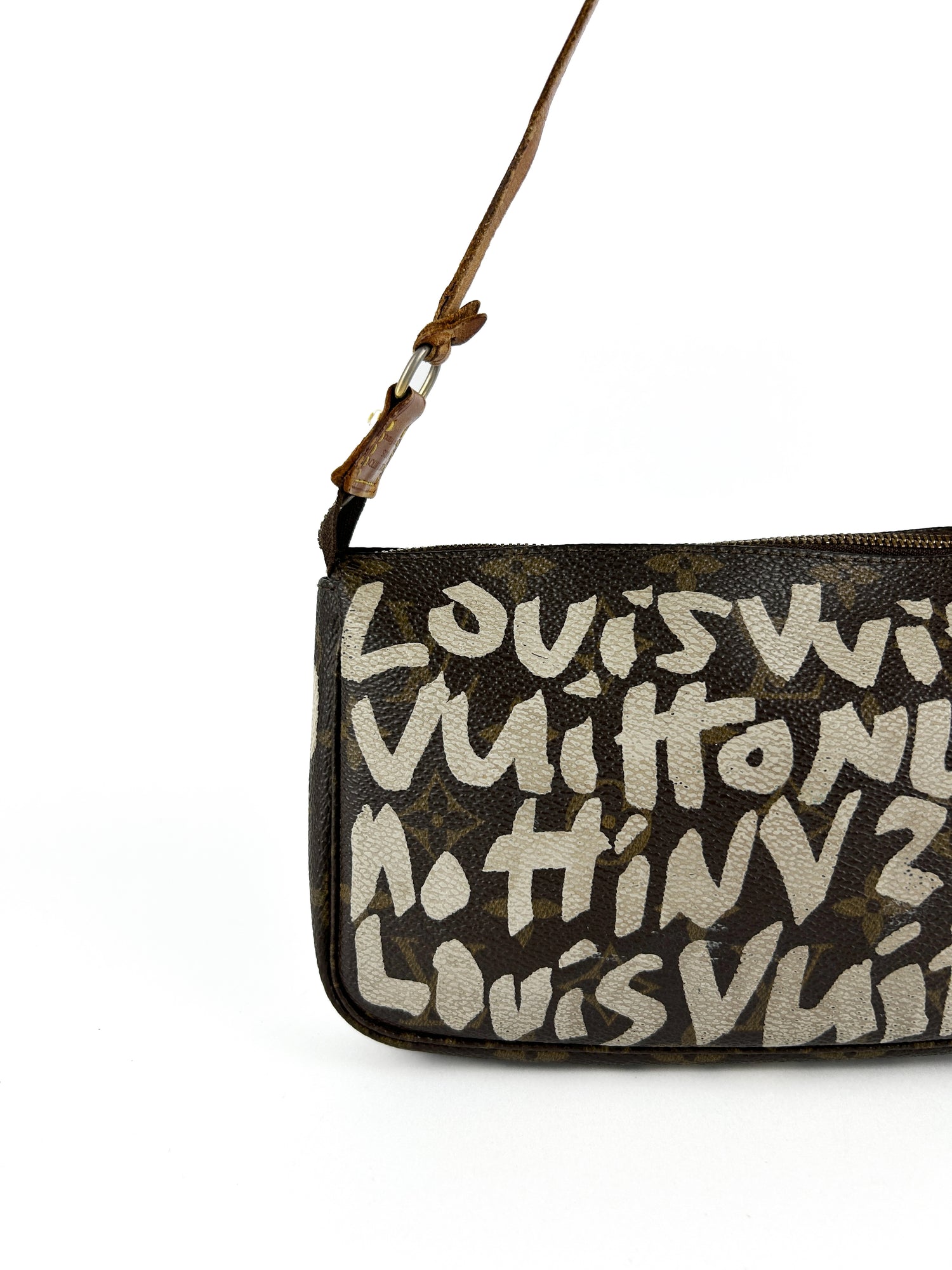 Vintage Louis Vuitton x Stephen Sprouse Graffiti Pochette Bag (2001)
