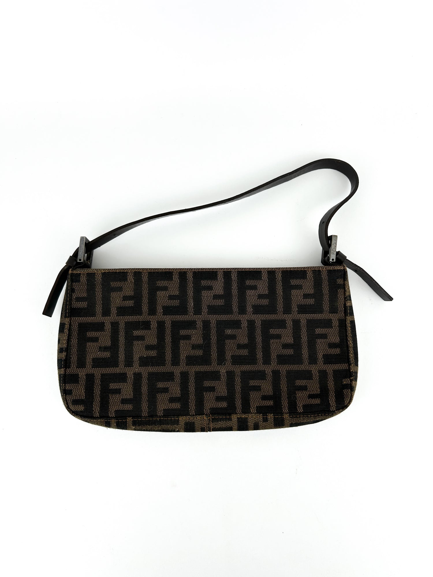 Vintage Fendi Zucca Shoulder Bag